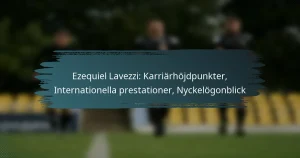 Ezequiel Lavezzi: Karriärhöjdpunkter, Internationella prestationer, Nyckelögonblick